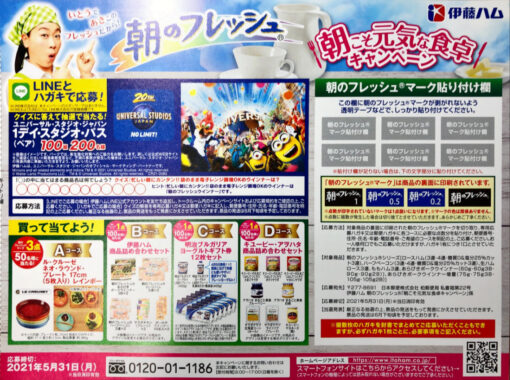 【ハガキ懸賞の旅】～全国編～ 2021年3月分 その①