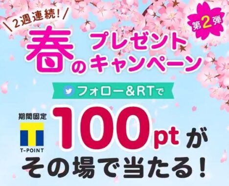 春のプレゼントキャンペーン