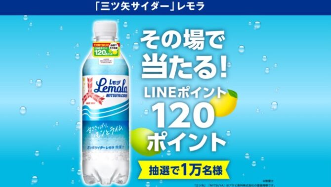 Lineポイントがその場で当たる購入キャンペーン 懸賞で生活する懸賞主婦