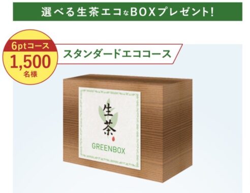 選べる生茶エコなBOXプレゼント！キャンペーン｜キリン