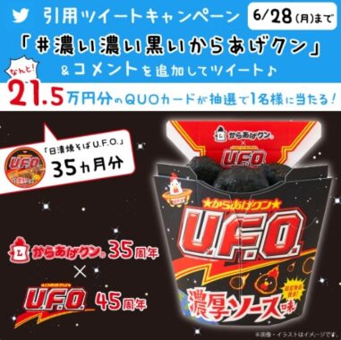 日清焼そばUFO コラボ記念