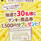 【ゲンキー×カルビー】フルグラ30周年プレゼントキャンペーン