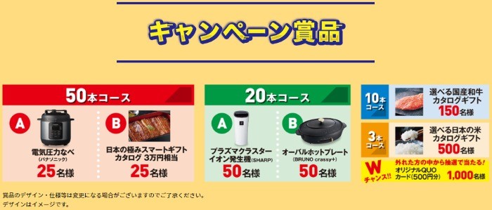 【キャンペーン】キューピーコーワドリンクシリーズ第4回夏のプレゼントキャンペーン