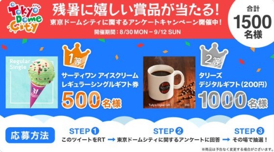 アンケートキャンペーン