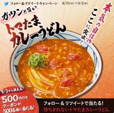 発売まであと2日 待ちきれないトマたまカレーうどん