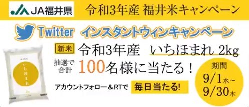 福井米食卓応援キャンペーン 