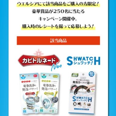 ＜ウエルシア大そうじ応援企画＞年末・年始ごっそりピカピカ“お掃除アイテム” キャンペーン! | Liberta!