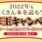 KADOKAWAの本セットが当たるお年玉キャンペーン♪