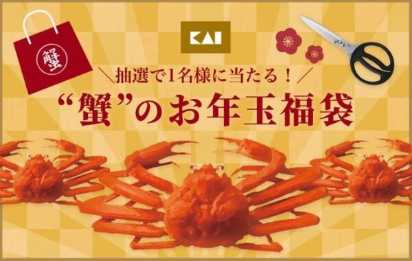 本ずわいがにとカニハサミセット+関孫六ロングキッチンハサミ
