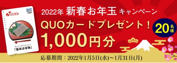 新春お年玉キャンペーン