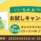 冷凍キャベツライス 商品モニター