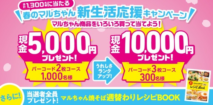 春のマルちゃん新生活応援キャンペーン | 東洋水産株式会社