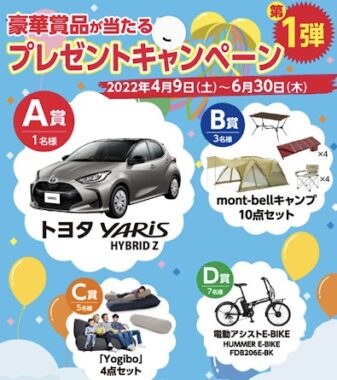 Toyota トヨタ の最新懸賞 懸賞で生活する懸賞主婦