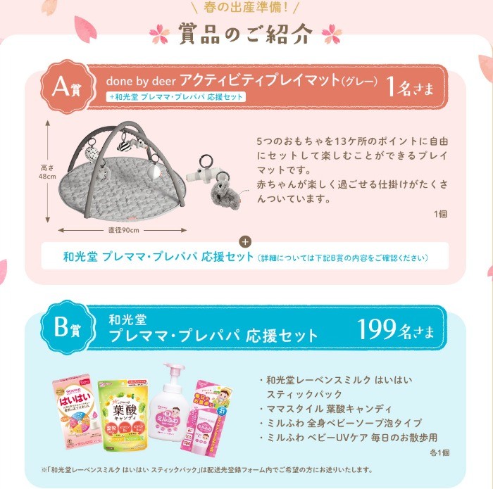 ベビー用品が当たるプレママ プレパパ応援lineキャンペーン 懸賞主婦