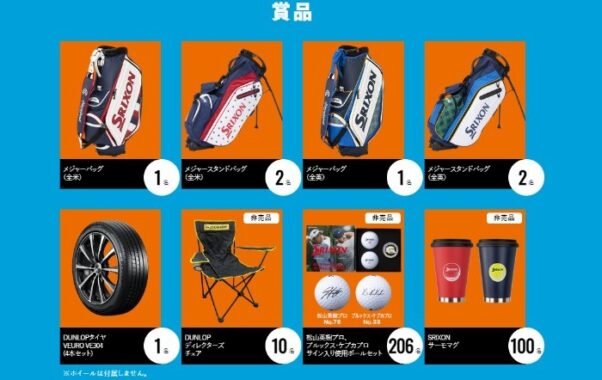 GO！TEAM SRIXON メジャー応援キャンペーン！ | DUNLOP GOLFING WORLD