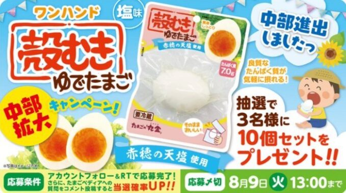殻むきゆでたまご 10個セット