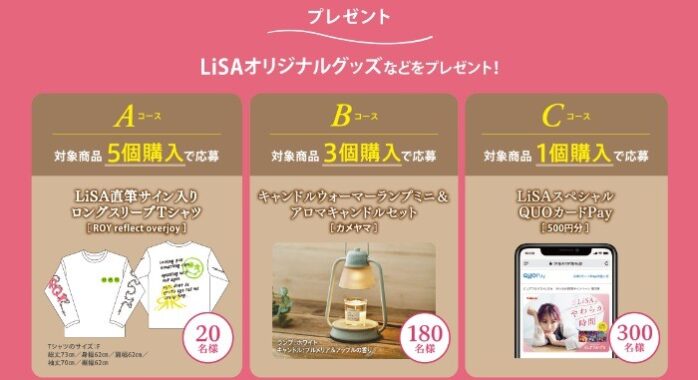 カバヤ食品ピュアラルグミ×人気アーティストLiSAさんコラボキャンペーン第2弾！ | カバヤ食品株式会社