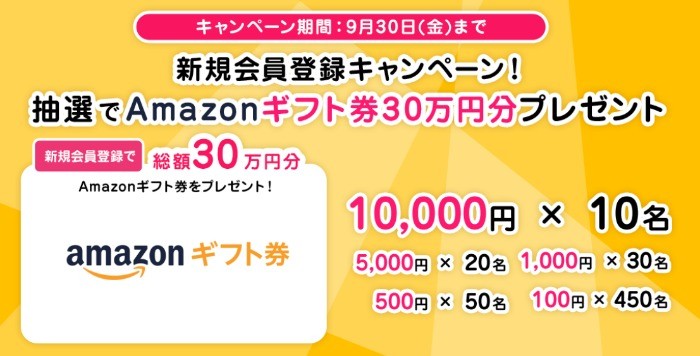 アマギフが当たる、子育て応援サイト「ママノワ」の会員登録キャンペーン！