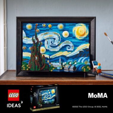 ニューヨーク近代美術館 MoMa×LEGO「ゴッホ 星月夜」が当たる豪華懸賞☆