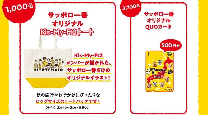 サッポロ一番ブランドサイト|サッポロ一番 47都道府県一番オリジナルグッズプレゼントキャンペーン