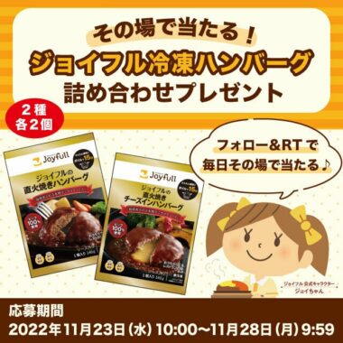 ジョイフル冷凍ハンバーグ詰め合わせプレゼント