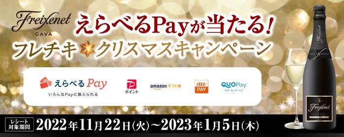 合計12,000名様にえらべるPayが当たる大量当選レシート懸賞！