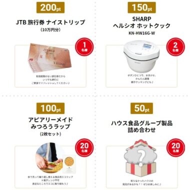 10万円分の旅行券やヘルシオ ホットクックも当たる豪華ハウすごろくキャンペーン！