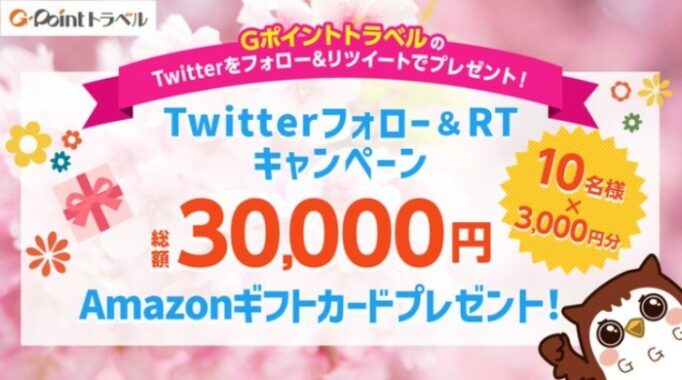 Amazonギフトカード3,000円分が10名様に当たるRTキャンペーン！