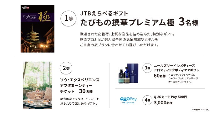 カタログギフトなどが合計3,093名様に当たる、トリンプのメンバーシップキャンペーン♪