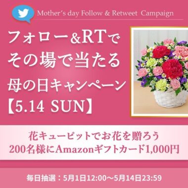 総額20万分のAmazonギフトカードが当たるTwitterキャンペーン！