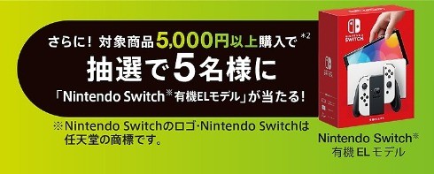 Nintendo Switch有機ELモデルが当たる豪華レシートキャンペーン ...