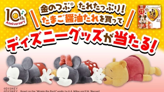 ディズニーコレクション もちはぐ 抱きまくらが当たるレシートキャンペーン！