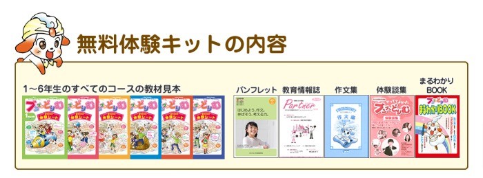 小学生の作文力UP！ブンブンどりむ無料体験キットプレゼント♪