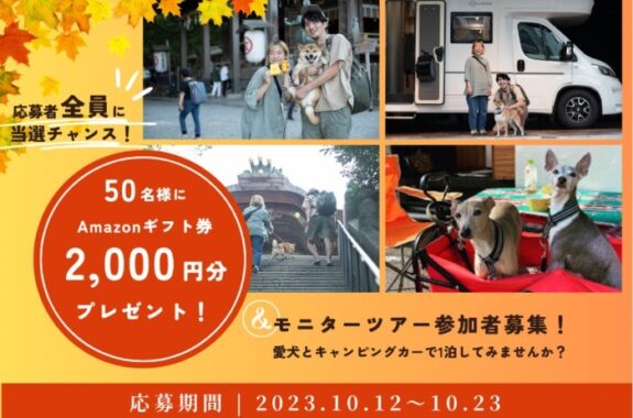 Amazonギフト券2,000円分が50名様に当たるアンケートキャンペーン！