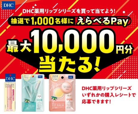 最大10,000円分のえらべるPayが当たる豪華クローズド懸賞！