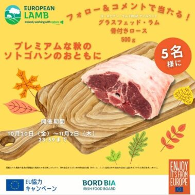 アイルランド産 グラスフェッド・ラム肉