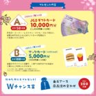 JCBギフトカード 10,000円分 / マックカード 5,000円分 / 白元アース商品詰め合わせ