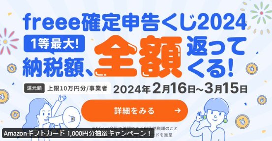 Amazonギフトカード1,000円分がその場で当たるキャンペーン