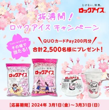 2,500名様にその場でQUOカードPayが当たるXキャンペーン