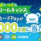 QUOカードPay 2,000円分