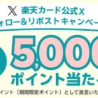 楽天ポイント 5,000円分
