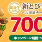 新とびきりチーズ〜北海道チーズ〜の無料引換クーポンが当たるキャンペーン