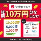 PayPayポイント 最大10,000円分