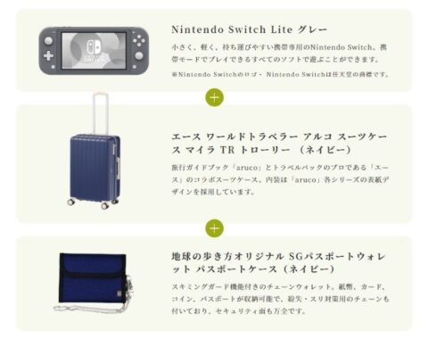 「地球の歩き方」が厳選した豪華賞品が当たるプレゼントキャンペーン