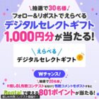 デジタルギフト 1,000円分