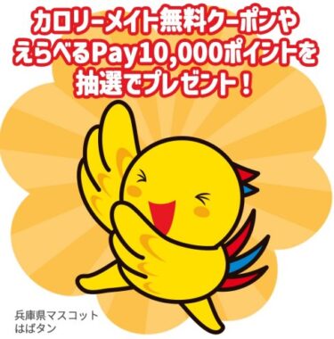 1,000名様にカロリーメイトクーポンが当たるプチはばタンチャレンジキャンペーン