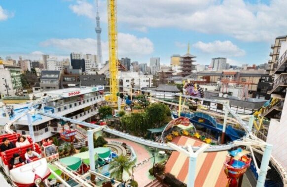 日本最古の遊園地「浅草花やしき」の入園券が当たる、ママ向けお出かけモニター懸賞