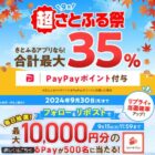 えらべるPay 最大1万円分