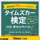 30分カーシェアeチケット