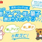 【西友×ロッテ】あなたの推しアイス・推し菓子選ぼうキャンペーン